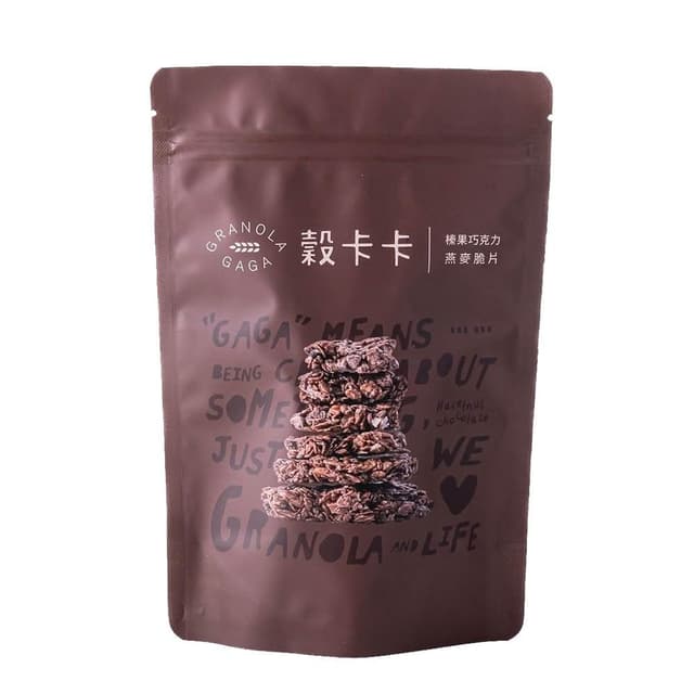 【GRANOLA GAGA 穀卡卡】燕麥脆片200g (榛果巧克力;高纖低卡/植物蛋白/早餐麥片/零嘴餅乾)