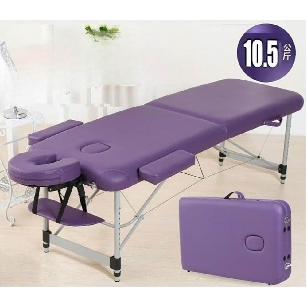 折疊按摩床美容推拿理療上門拍打家用輕便攜式紋繡鋁合金手提移動
