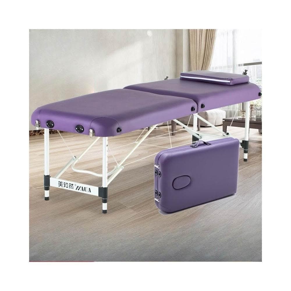 美知然原始點折疊按摩床推拿床美容理療紋繡床家用可攜式手提簡易