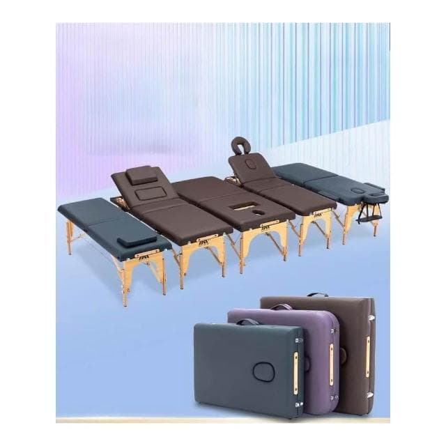 美諾原始點折疊按摩床推拿可攜式家用手提針艾灸理療美容床紋身床