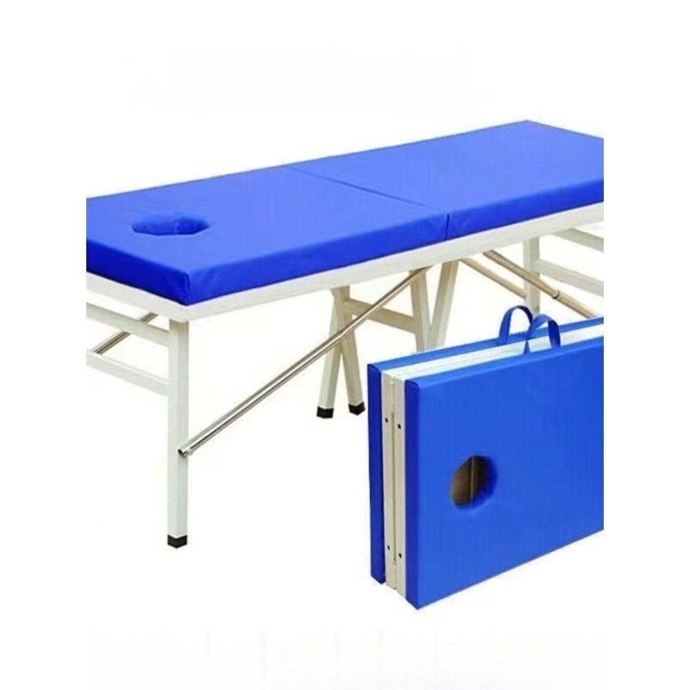 可攜式折疊按摩床艾灸檢查床火療診斷帶孔理療床針灸門診床美容床