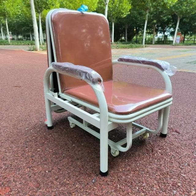 升級版加寬加固陪護椅床倆用多功能單人折疊床醫院養老院門診直銷