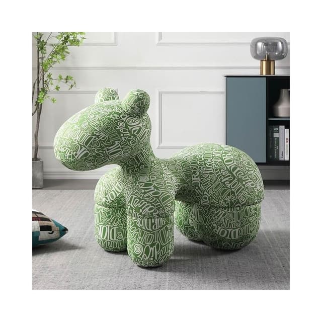 客廳公仔椅 造型動物椅網紅客廳小馬椅子坐凳創意動物造型座椅裝飾擺件落地喬遷禮物