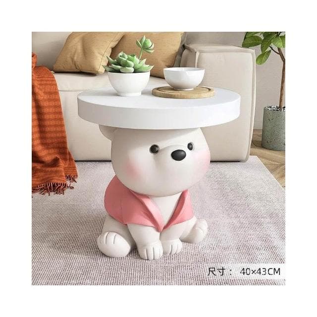 奶油風大型熊落地擺件傢居飾品茶幾客廳電視櫃沙髮旁床頭喬遷禮物