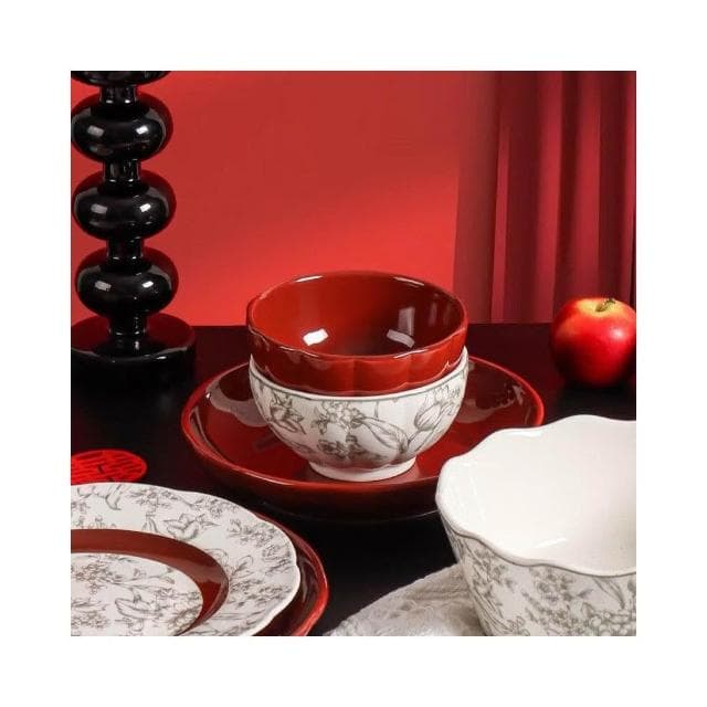 免運 結婚喬遷餐具套裝禮盒送禮物法式碗碟新款新家用新居搬家送禮