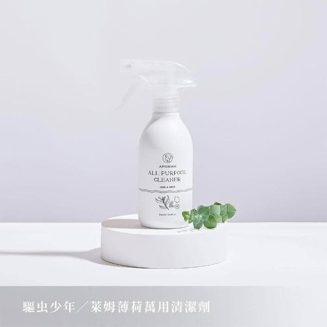【野田實驗室】植萃精油萬用清潔劑315ml 附噴頭 (萊姆薄荷;表面清潔/寵物友善/家用清潔劑)
