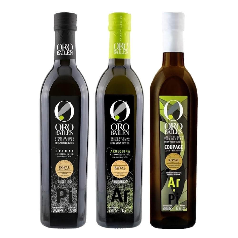 【Oro Bailen 皇嘉】特級冷壓初榨橄欖油500ml (3款任選;生飲橄欖油/副食品/料理涼拌)