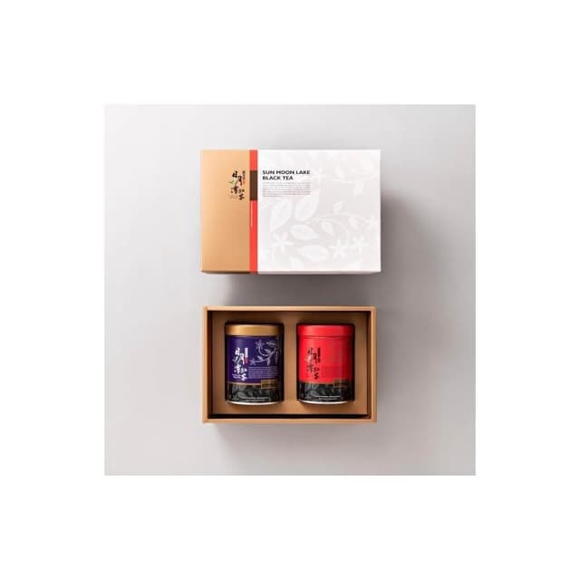 [天農國] 魚池鄉農會日月潭紅茶館紅茶禮盒(紅玉75g+藏芽50g)*1盒~效期:紅玉2027/1月-藏芽2027/1月