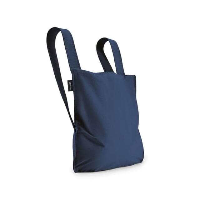 【Notabag】德國三用後背包 (海軍藍;諾特包/環保袋/購物袋/折疊口袋包/企業採購/商務禮品/交換禮物/生日禮物)