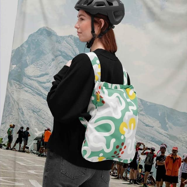 【Notabag】德國三用後背包 (環法自行車賽;諾特包/環保袋/購物袋/折疊口袋包/企業採購/商務禮品/交換禮物/生日禮物)