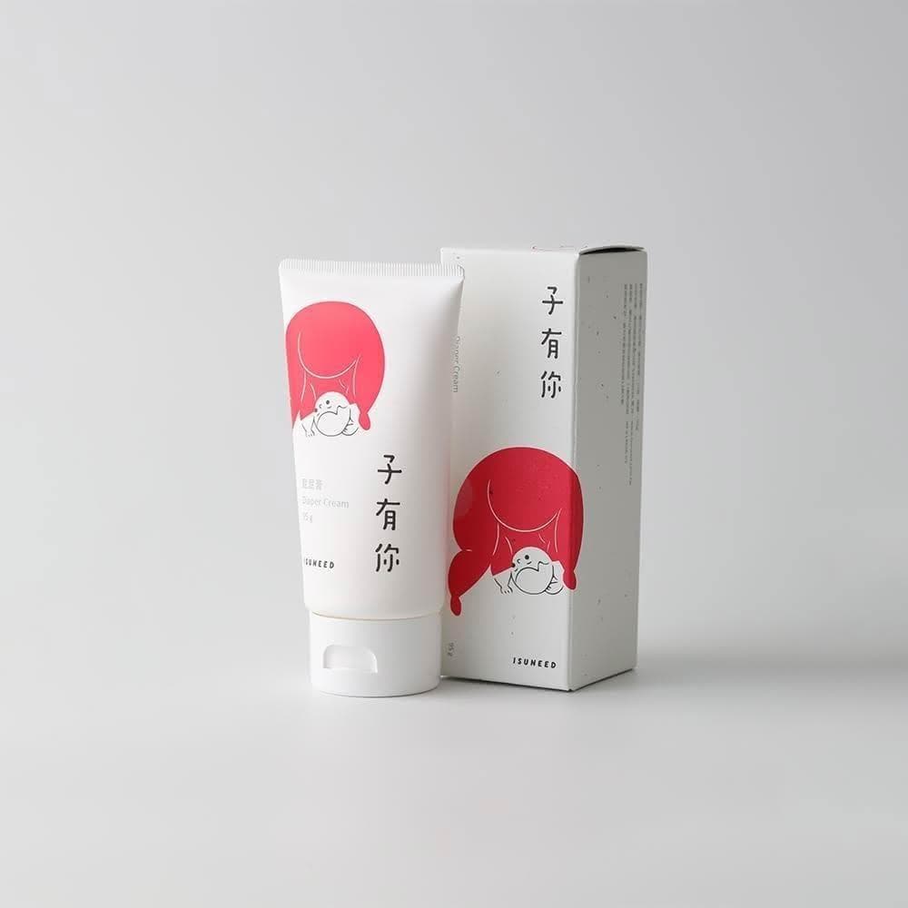 【ISUNEED 子有你】屁屁膏95g-3入組 (紅屁屁必備/護臀霜/尿布疹/舒緩乳霜/嬰幼兒護膚)
