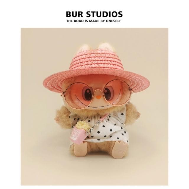 四季風精選好物 泡泡馬特拉布布衣服labubu娃衣替換馬卡龍坐坐派對掛件玩偶換裝替