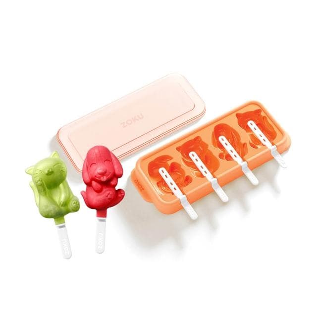 【ZOKU】貓狗冰棒模具組 (冰棍/雪糕模具/矽膠模具)