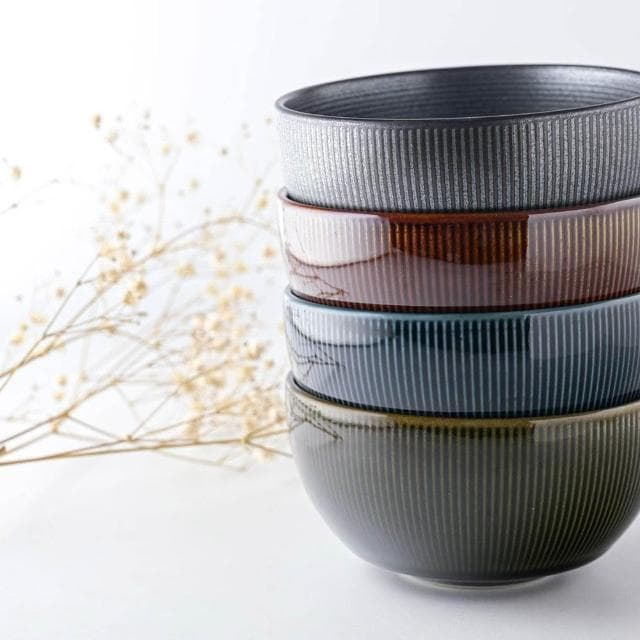 【美濃燒】日本 市原製陶 ASUMI彩澄再生陶碗11.5cm (黑色;飯碗/湯碗/日式食器/和風食器)