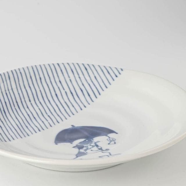 【美濃燒】SHICHITA 貓咪系列陶瓷淺碗 16.5cm (十草;小碗/飯碗)