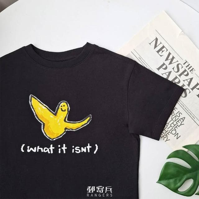 【What it isnt】韓國 童版 小飛人 小天使 短袖 童裝 上衣