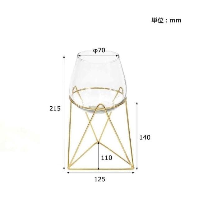 ［拾憩］CREER 簡約支架玻璃花瓶(插花 花器 鮮花 乾燥花 透明花瓶 擴香瓶 生態瓶 裝飾 佈置)