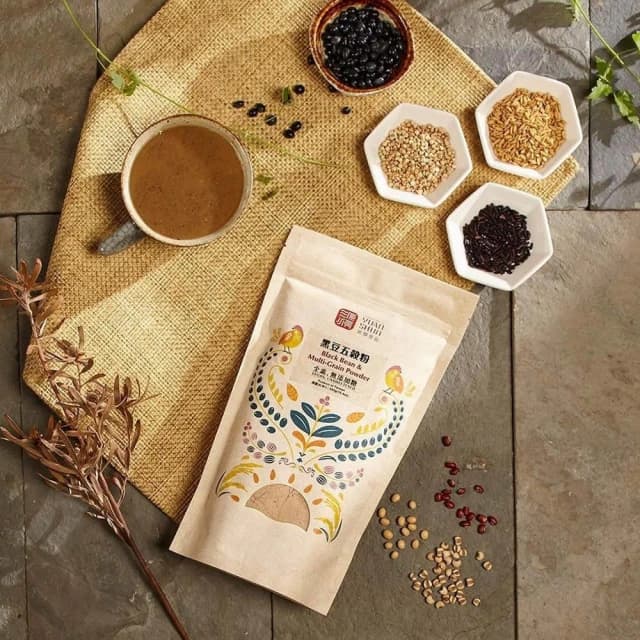 【源順】黑豆五穀粉500g-6入組 (全素/無糖/精力湯)