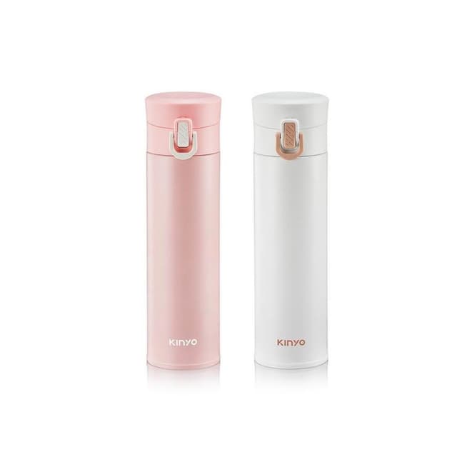 KINYO 304 不鏽鋼 超輕量 保溫杯 300ml KIM-30 高質感 櫻花粉 時尚白 保溫瓶 交換禮物