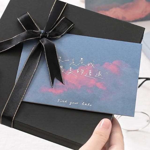 【德德小品集】德德小品 信的戀人 禮品袋 花色 綻放 詩意 可愛小清新 創意生日禮物袋 包裝袋紙袋子 婚禮小物 禮品飾品袋 送客禮
