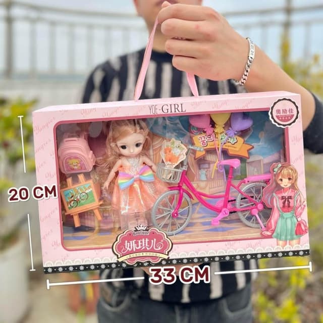 芭巴比娃娃禮盒套裝培訓機構禮品洋娃娃女孩公主娃娃生日節日禮物