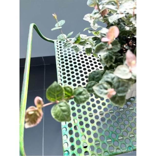 🎉特價下殺 花架 陽臺花架 落地架 鐵藝花架戶外折疊小桌子陽臺花架落地式家居綠植簡約複古花幾耐用 植物花架 盆栽架