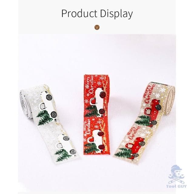 聖誕裝飾彩帶工具男聖誕節彩帶 聖誕裝飾帶 禮物帶 綁禮物 聖誕節裝飾 聖誕彩帶 聖誕樹