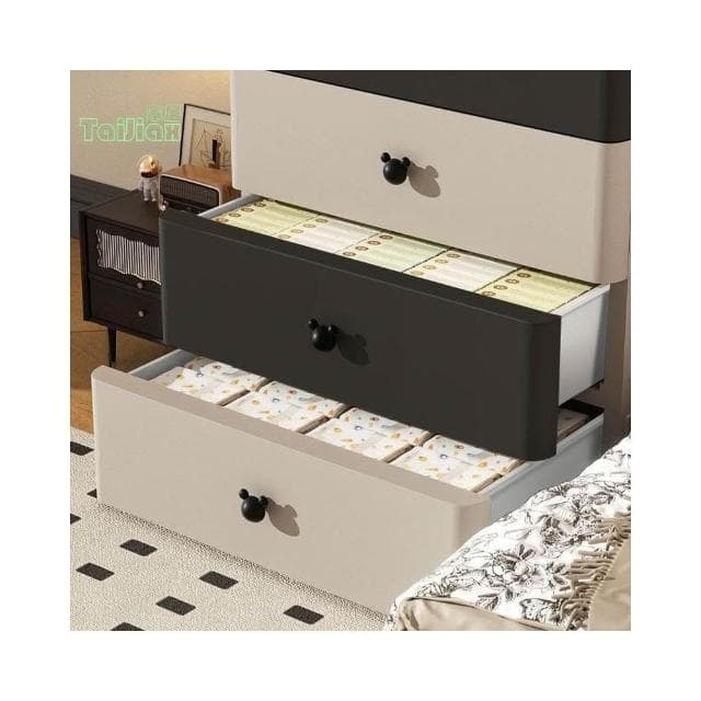 加厚收納櫃 抽屜式寶寶衣櫃 嬰兒衣服多層儲物櫃 兒童衣櫥 家用置物櫃 五斗櫃 置物櫃 抽屜櫃 雜物櫃 層櫃