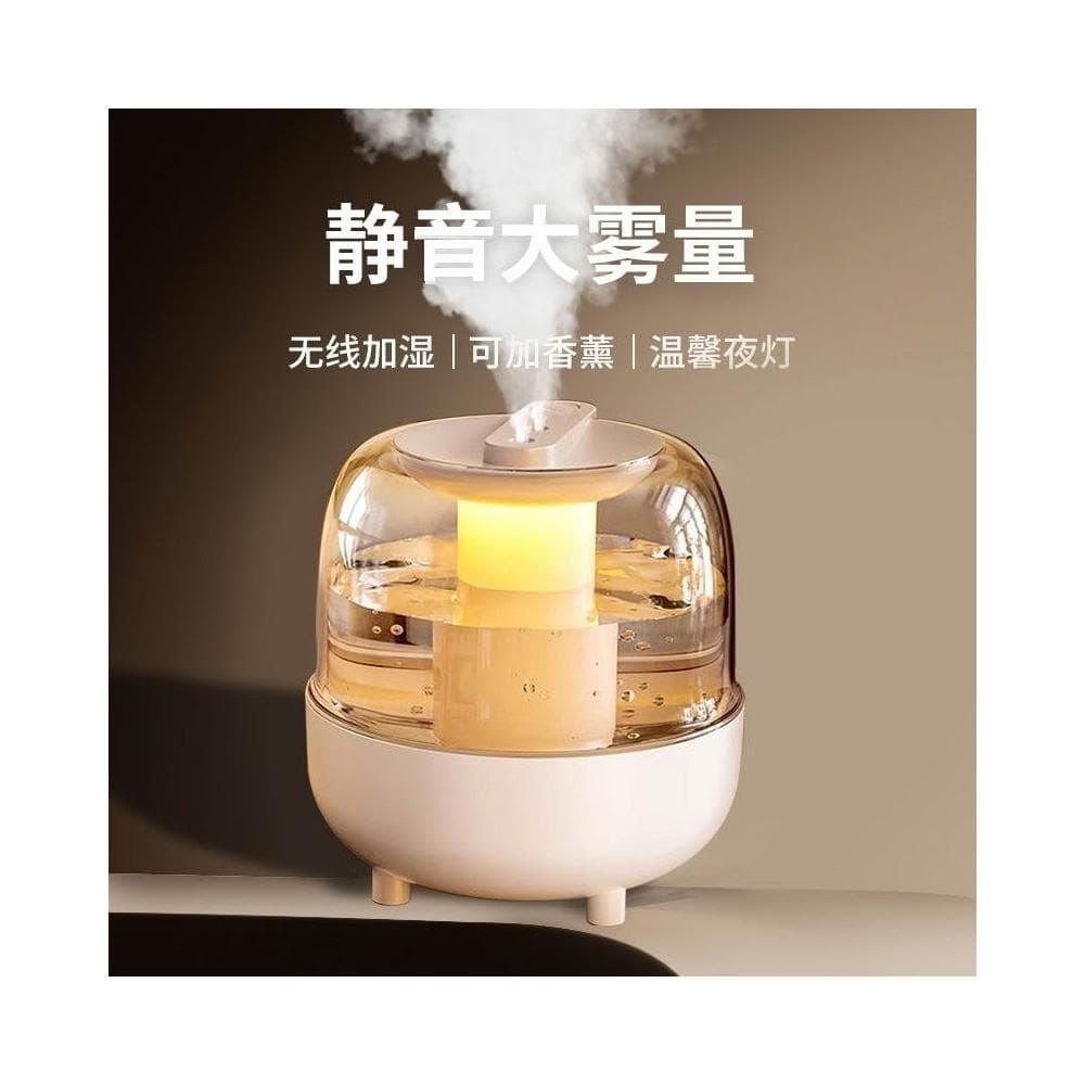 雙噴水氧機 4.5L大容量 加濕器 香薰機 香氛機 擴香儀 水霧機 芳香噴霧機 霧化器 造霧器 水養機 家用靜音夜燈