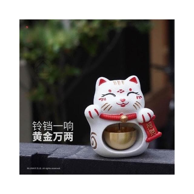 招財貓 多巴胺 門鈴 風鈴鐺 磁吸 進門 提醒 喬遷 開業 送朋友 新年禮物 擺件 撞鈴入戶 磁吸風鈴 治癒系