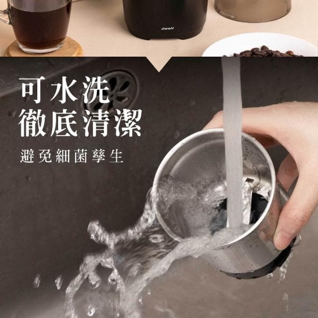 【JWAY】電動磨豆機＋粉水比咖啡料理秤｜咖啡新手入門首選組｜超值優惠組合｜父親節咖啡禮推薦