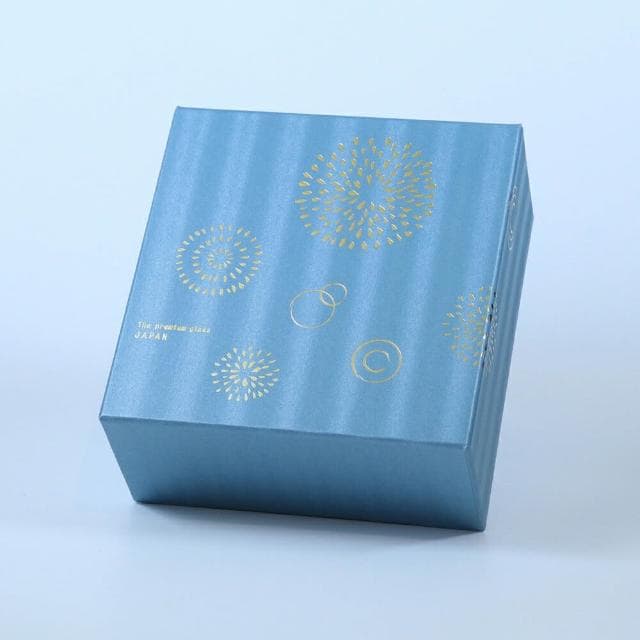 【ADERIA】石塚硝子 花火金魚對杯組 310ml (啤酒杯/玻璃杯/企業採購/商務禮品/婚禮小物)