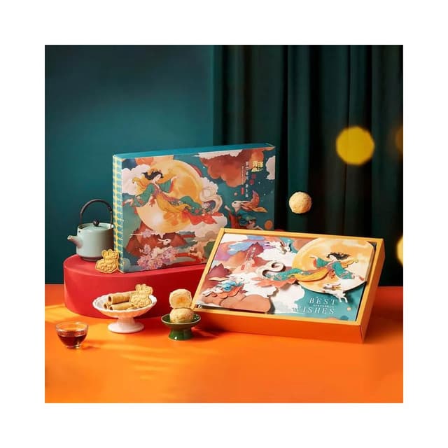 【CHING TSE 青澤】攀雲追月 A禮盒 (267g/金沙酥+鮮奶蛋捲+牛奶餅) (附提袋)