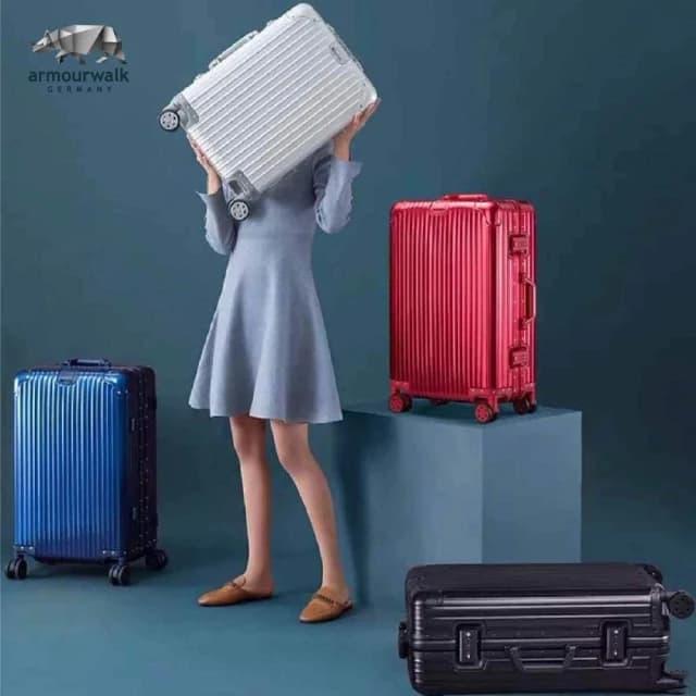 【armourwalk 歐沃】超規格 皇家經典行李箱 航空級鋁鎂合金 20/24/26/29吋 全鋁行李箱 行李箱