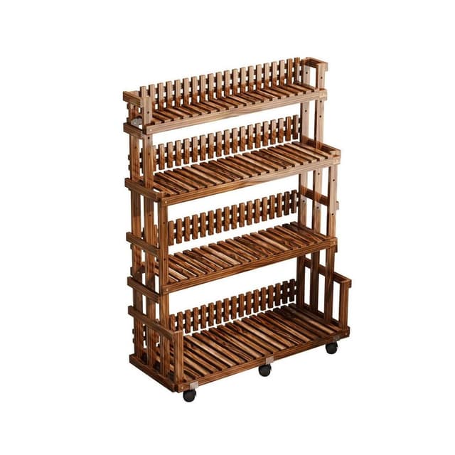 多層 花架 植物花盆架多肉盆栽架階梯式 置物架 家用收納整理架 儲物架  DD0816001