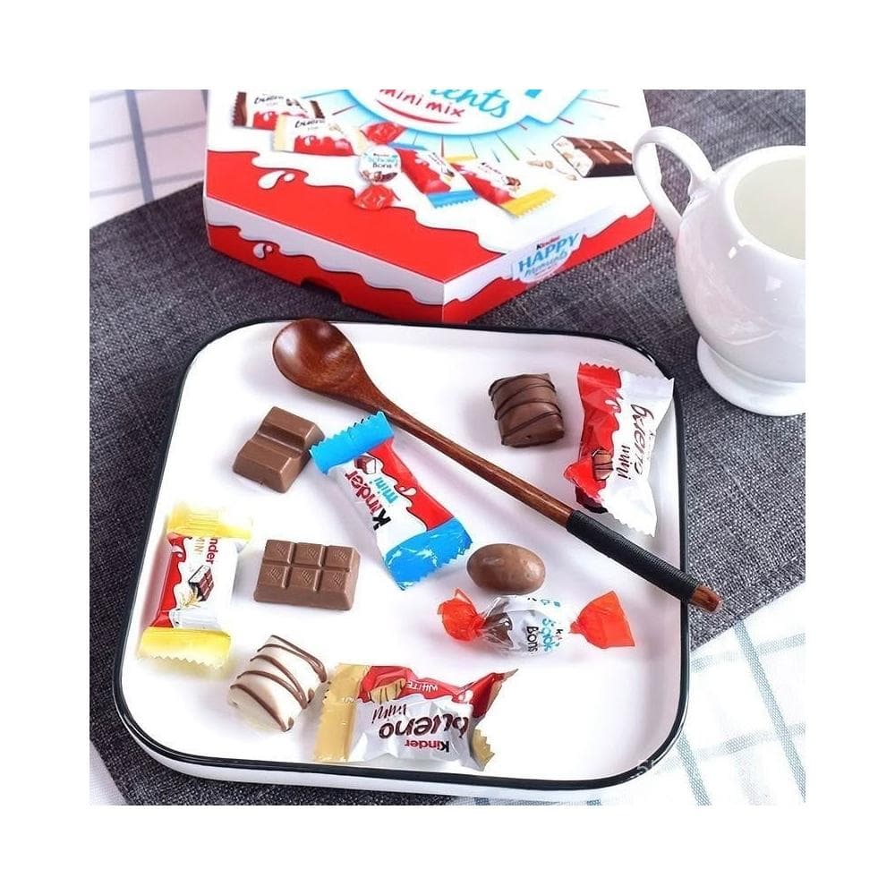 Lucky 進口健達繽紛樂巧克力開心一刻零食兒童牛奶夾心榛果威化糖果禮盒 休閒零食 巧克力 零食 零嘴