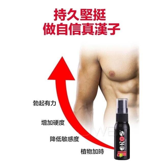 德國原裝進口 激情硬戰 勃起有力 舌舔不麻 植物萃取喚醒男根活力雙效合一噴霧 30ml 男性情趣用品