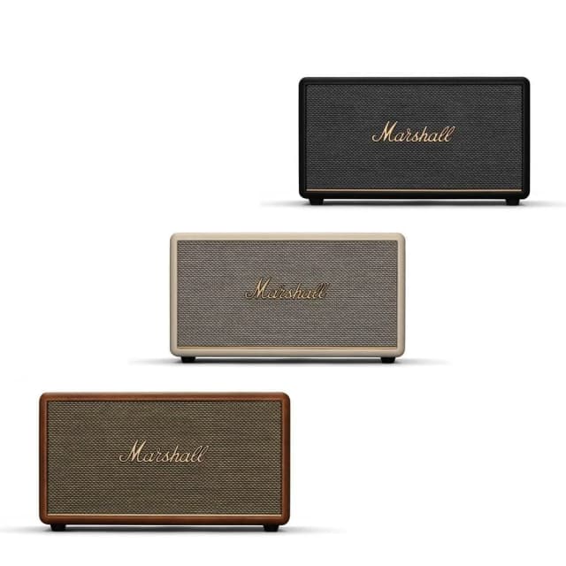 Marshall STANMORE III 家用式藍牙喇叭 第三代 台灣公司貨(經典黑/奶油白/復古棕)