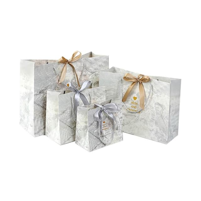 【STAR CANDY】大理石禮物袋(禮品袋 手提紙袋 包裝紙袋 小紙袋 禮物包裝袋 禮物紙袋 生日禮物)