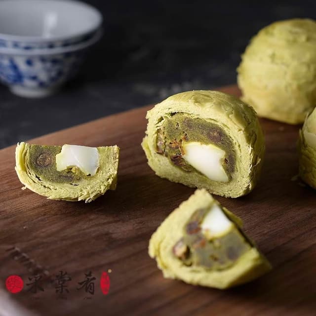 【采棠肴】麻糬禮盒 (8入/盒)-抹茶紅豆/芋頭