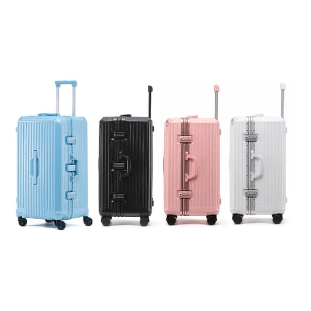 【Odyssey 奧德】鋁合金胖胖箱三七開大容量 PC材質 鋁框防撞包角設計 乾濕分離收納 行李箱 旅行箱