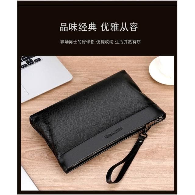 真皮手包男士包包手抓包牛皮信封包商務休閑手拿包質感公事包商務手拿包編織手抓包手機腋下包男女信封包多夾層大容量手提包禮物包