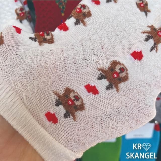 正韓國襪子 聖誕襪 節慶襪 中筒襪 動物襪 雪人襪 麋鹿襪 字母襪 聖誕禮物 台灣出貨 台灣賣家 25937