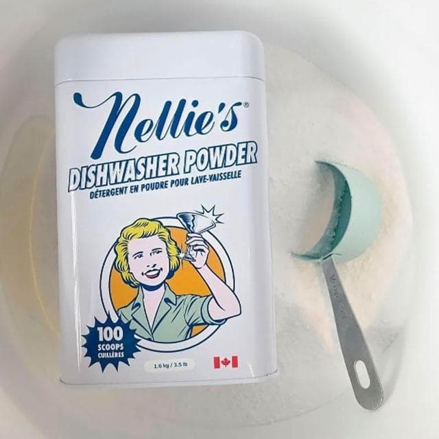 【Nellies】天然洗碗機專用洗碗粉1.6kg-4入組 (洗碗粉/碗盤清潔/餐具清潔)