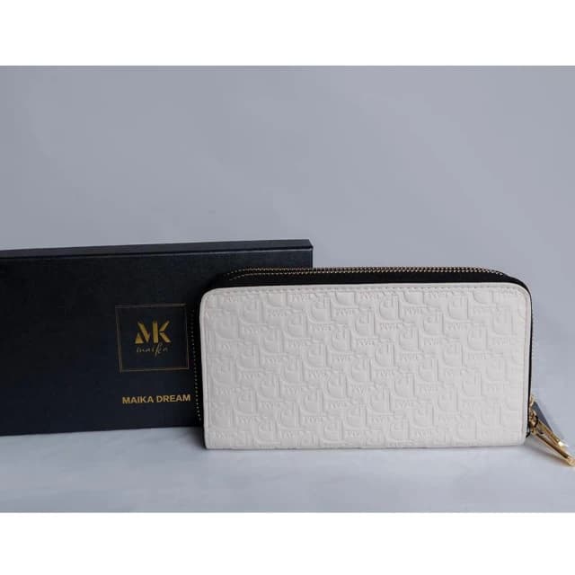 【MK】(活動)新款真皮長款卡包 大容量多卡位雙層零錢包MAIKA DREAM