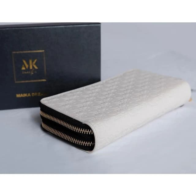 【MK】(活動)新款真皮長款卡包 大容量多卡位雙層零錢包MAIKA DREAM