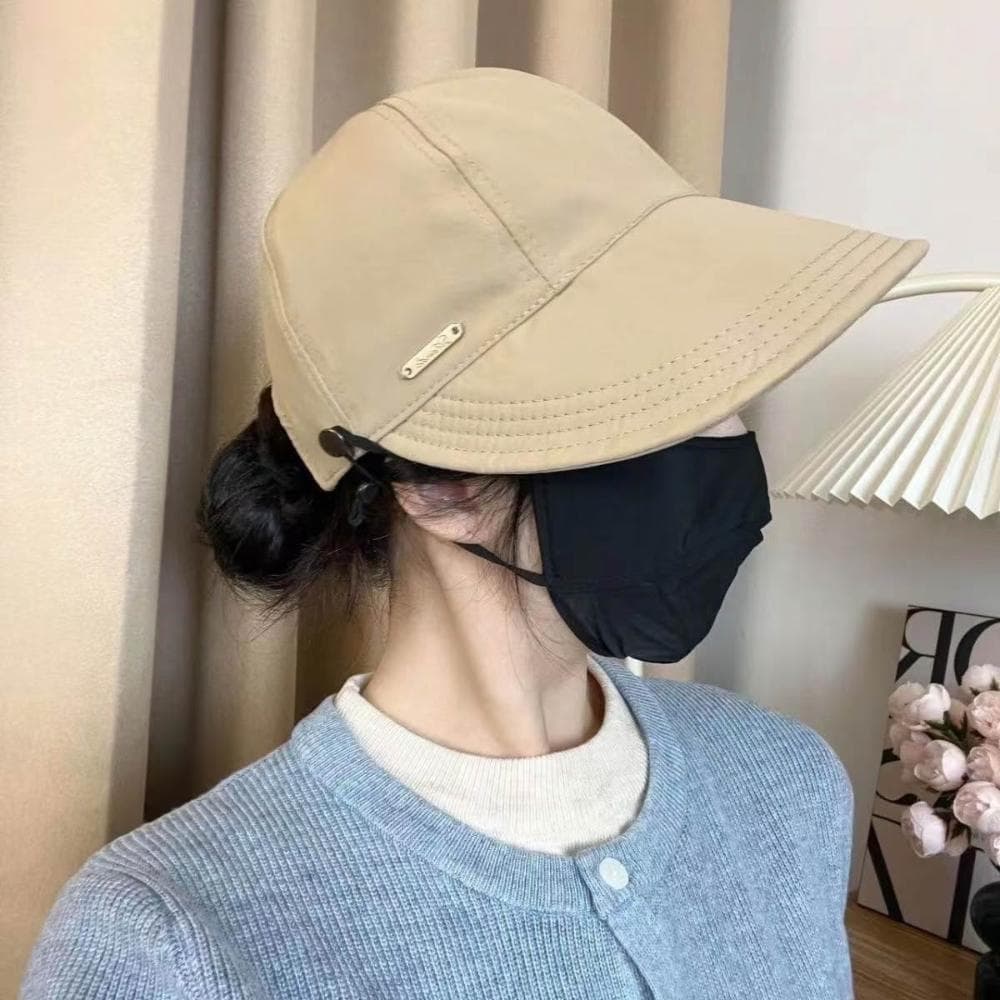 Fortune情人節禮物 大帽檐 顯臉小帽子 帽子 女生帽子 鴨舌帽 老帽 防紫外線 遮陽帽 速乾 防曬帽 棒球帽