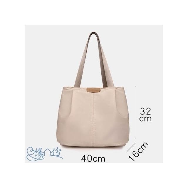立體折紋大容量尼龍托特包 肩背包 手提包 手挽包 時尚包 單肩包 母親節禮物【緣份小屋】