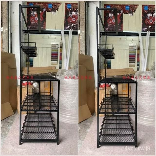 室內陽臺多肉花架可掛補光燈專用多層日式塊根植物架盆栽花盆架子 可定制