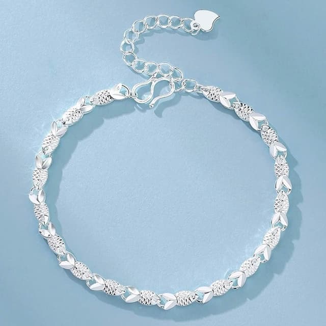 【KEDDY】女生手鍊-足銀999-錦鯉手鍊-幸運手鍊-飾品-手鍊-送女友